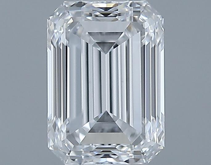 0.76ct Emerald D VVS2 Natural Diamond