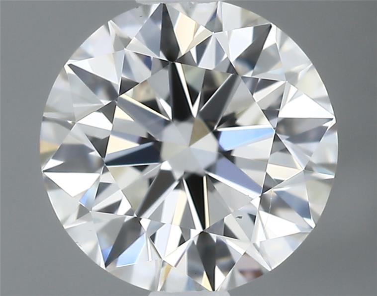 0.7ct Round H VS2 Natural Diamond