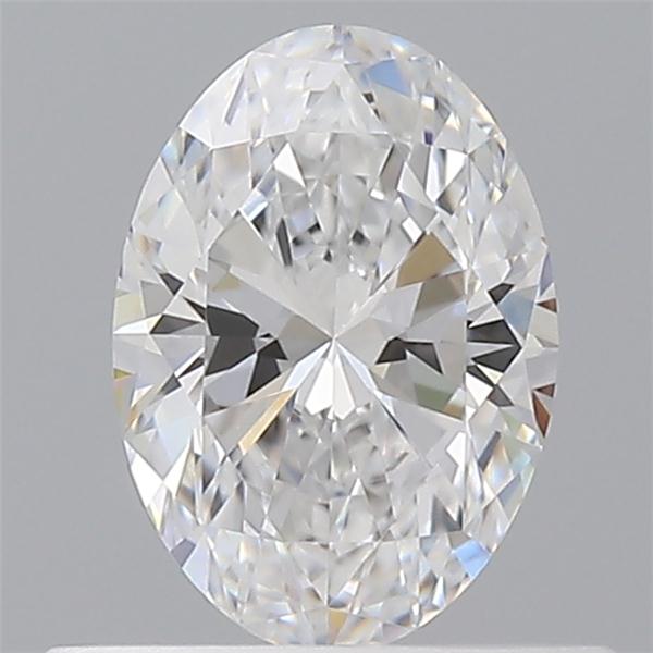 0.51ct Oval D IF Natural Diamond