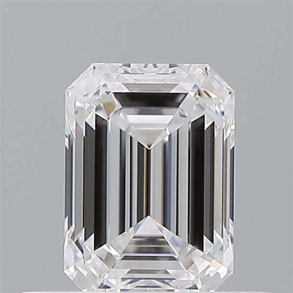 0.52ct Emerald D VVS1 Natural Diamond