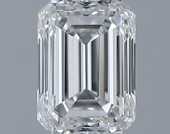0.7ct Emerald F VS1 Natural Diamond