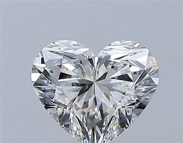 0.71ct Heart H VS1 Natural Diamond