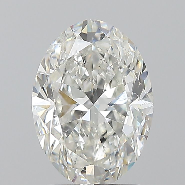 1.7ct Oval H SI2 Natural Diamond