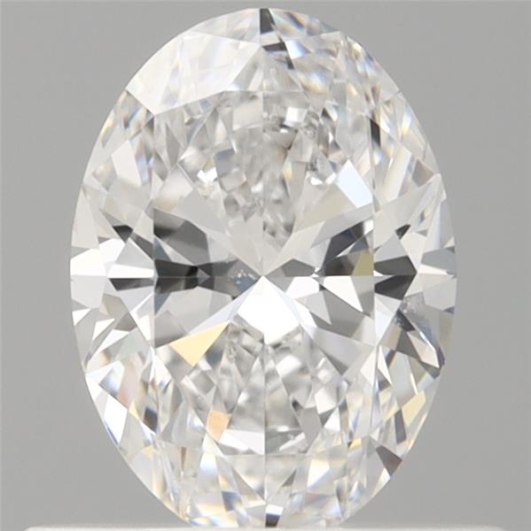 0.6ct Oval D SI1 Natural Diamond