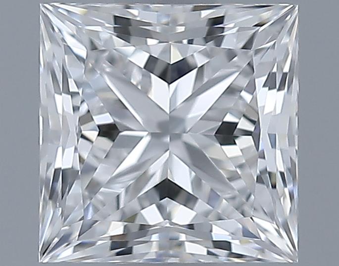 0.7ct Princess D VVS2 Natural Diamond