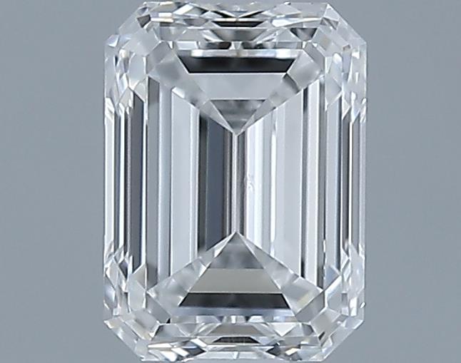 0.7ct Emerald E VS2 Natural Diamond