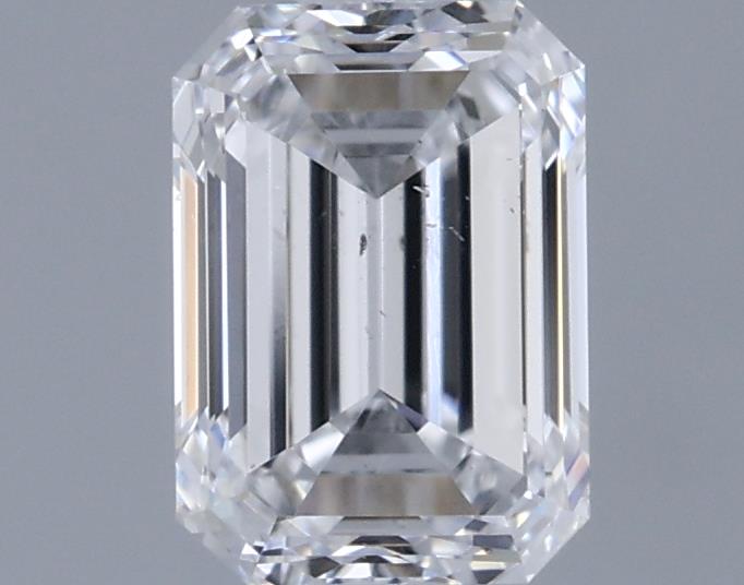 0.73ct Emerald D SI1 Natural Diamond