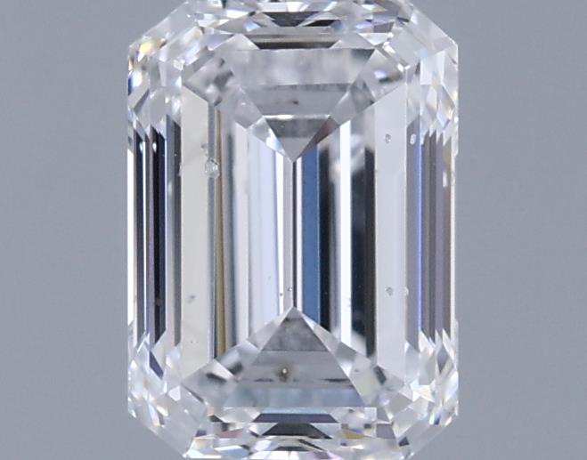 0.75ct Emerald D SI1 Natural Diamond