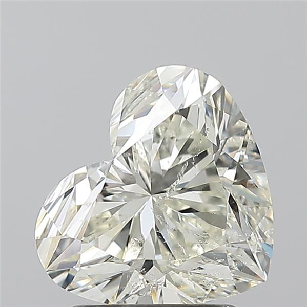 2.02ct Heart J SI2 Natural Diamond