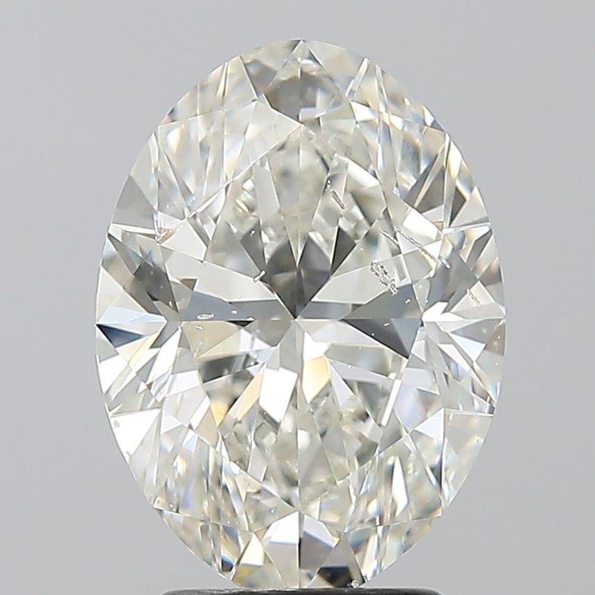 3.02ct Oval H SI2 Natural Diamond