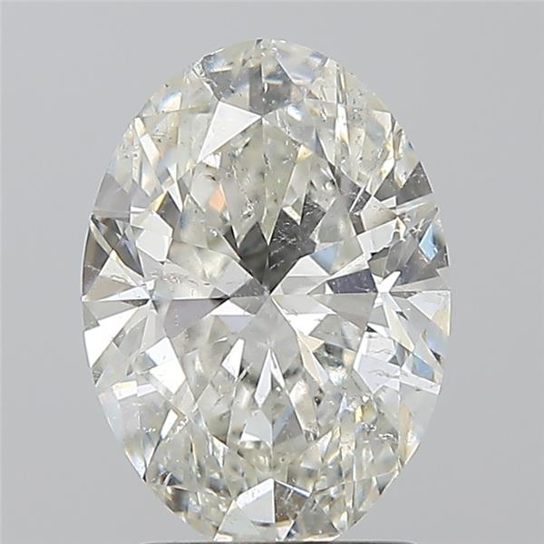 2.01ct Oval I SI2 Natural Diamond