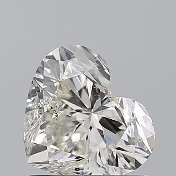 1.03ct Heart I SI2 Natural Diamond