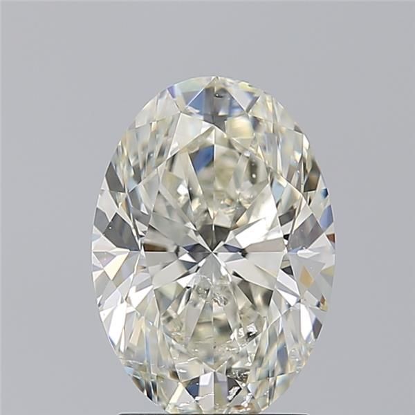 2.01ct Oval J SI2 Natural Diamond