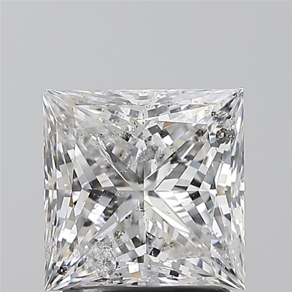 2.01ct Princess E SI2 Natural Diamond