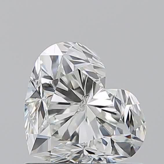 1.01ct Heart G SI1 Natural Diamond