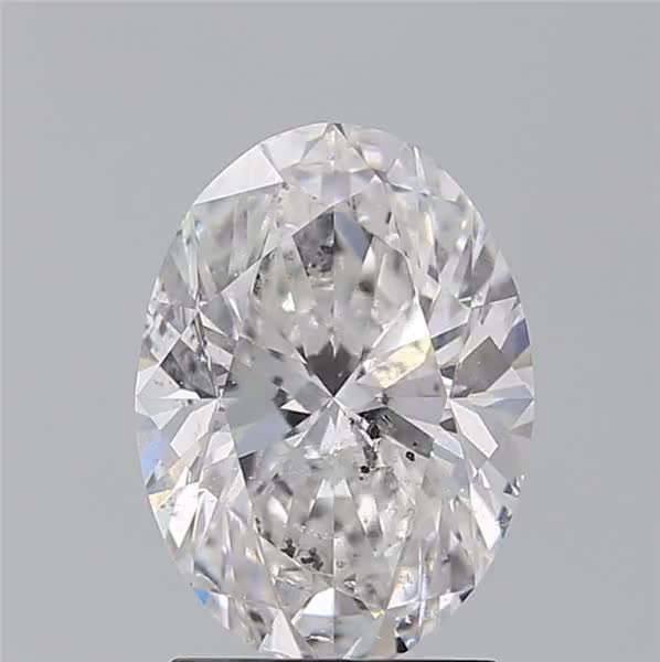 2.21ct Oval E SI2 Natural Diamond
