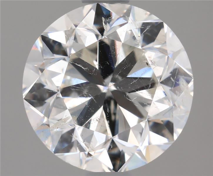 2ct Round H SI2 Natural Diamond