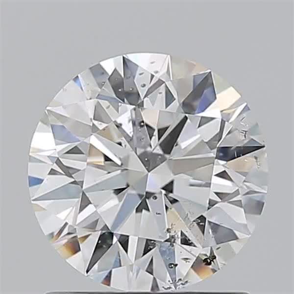 1.3ct Round F SI1 Natural Diamond