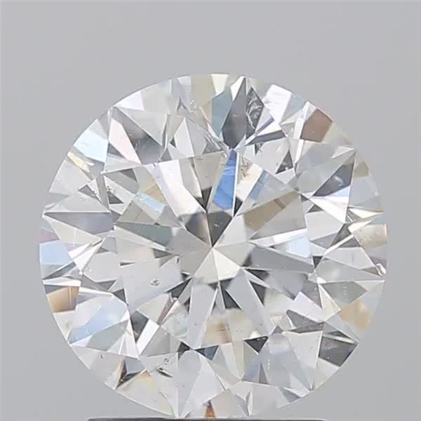 2.5ct Round F SI2 Natural Diamond