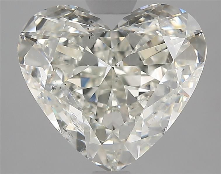 2.01ct Heart H SI2 Natural Diamond