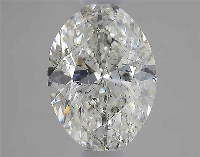 0.7ct Oval H SI2 Natural Diamond