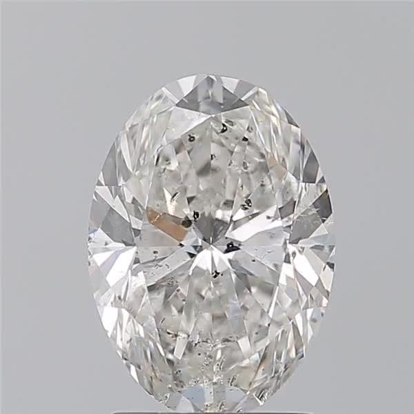 2.2ct Oval H SI2 Natural Diamond