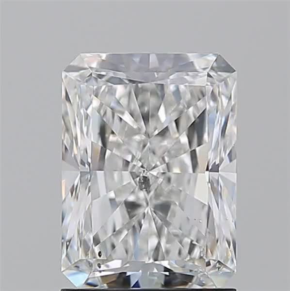 1.71ct Radiant E SI2 Natural Diamond