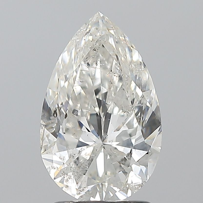 2.01ct Pear H SI2 Natural Diamond