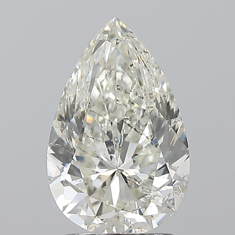 2.01ct Pear H SI2 Natural Diamond