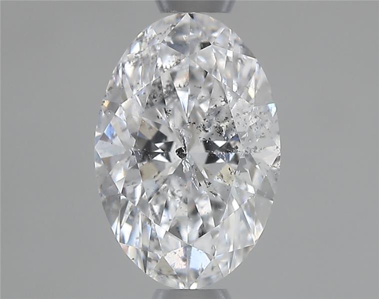 0.72ct Oval D SI2 Natural Diamond