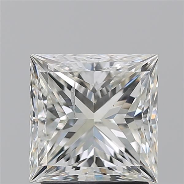 2.2ct Princess I SI2 Natural Diamond