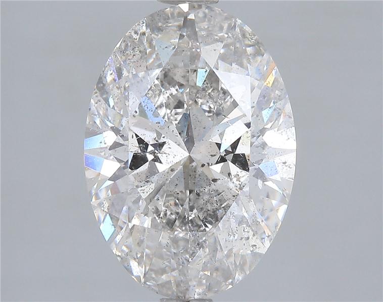 3ct Oval G SI2 Natural Diamond