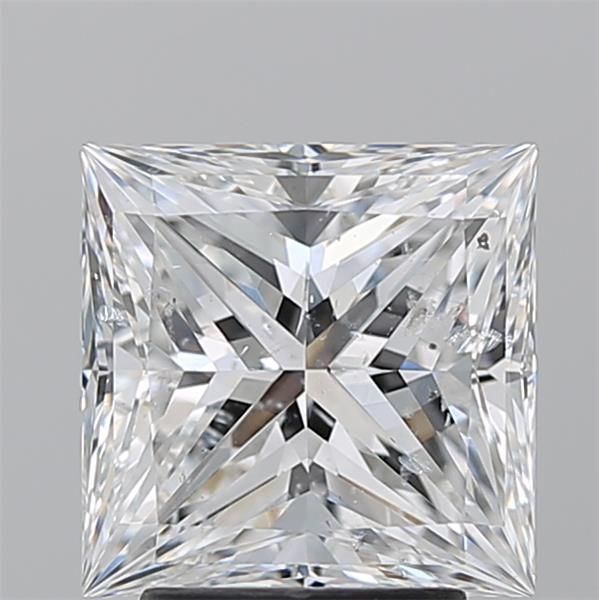 3.23ct Princess E SI2 Natural Diamond
