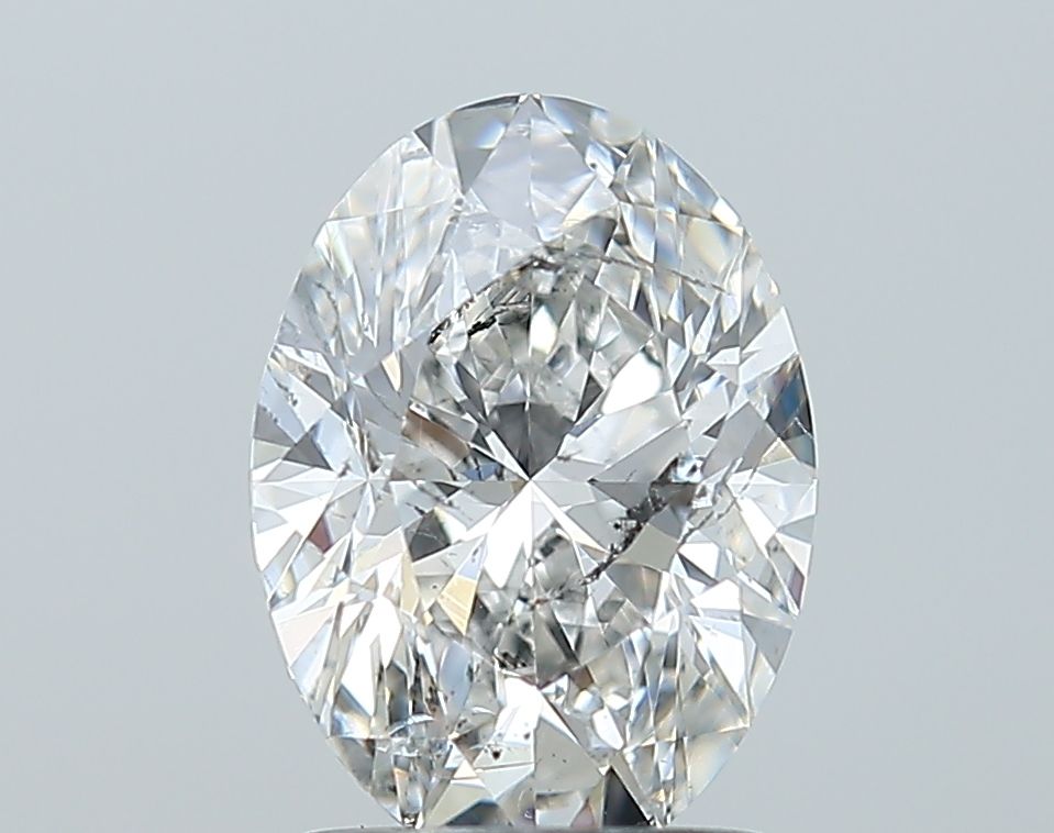 1.51ct Oval F SI2 Natural Diamond
