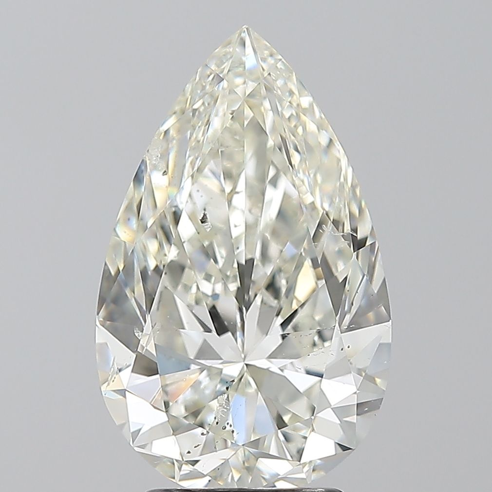 3.5ct Pear I SI2 Natural Diamond