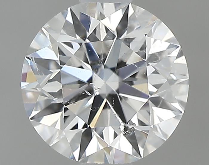 0.7ct Round D SI2 Natural Diamond