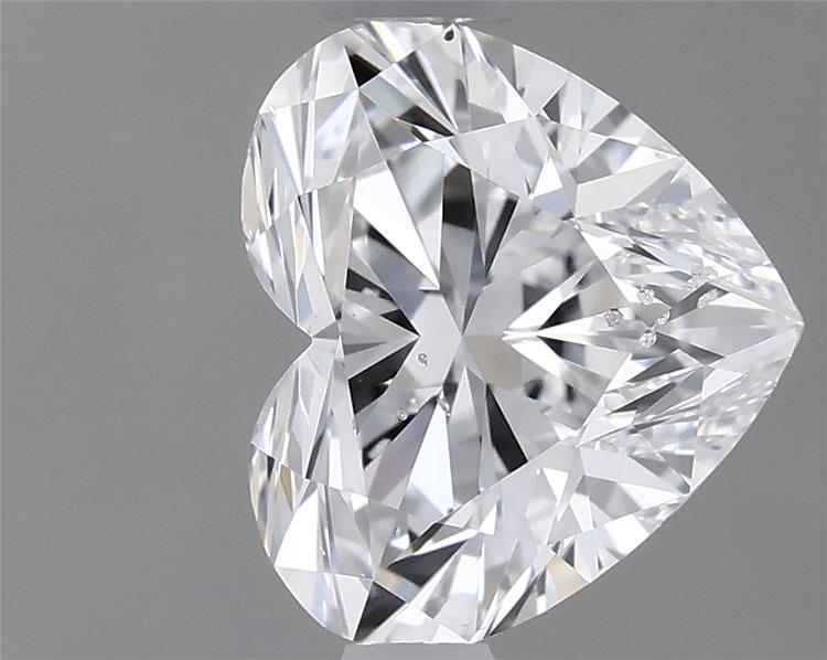 0.82ct Heart D SI2 Natural Diamond