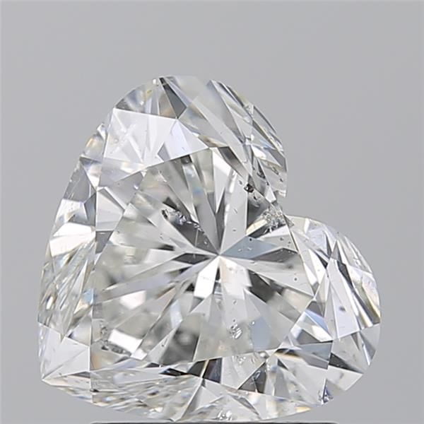 2.2ct Heart G SI2 Natural Diamond