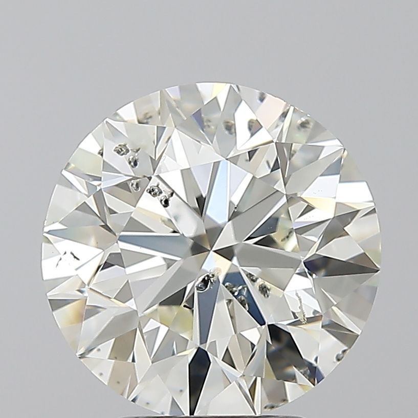 3.01ct Round J SI2 Natural Diamond