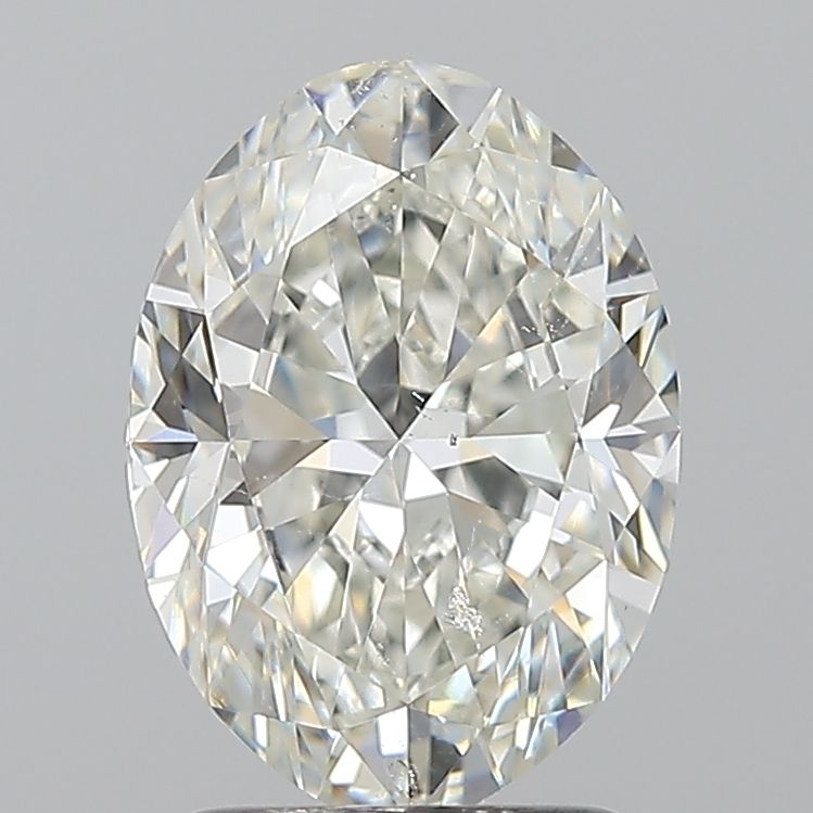 2.01ct Oval H SI1 Natural Diamond