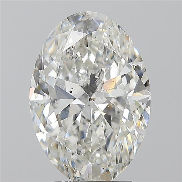 3.01ct Oval H SI2 Natural Diamond