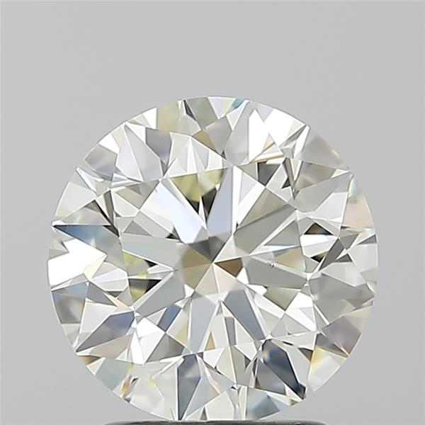 2.01ct Round K VS1 Natural Diamond