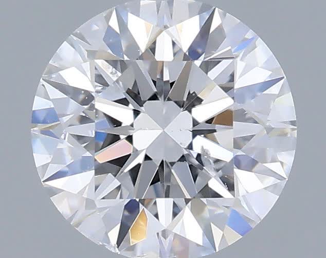 0.7ct Round D SI2 Natural Diamond