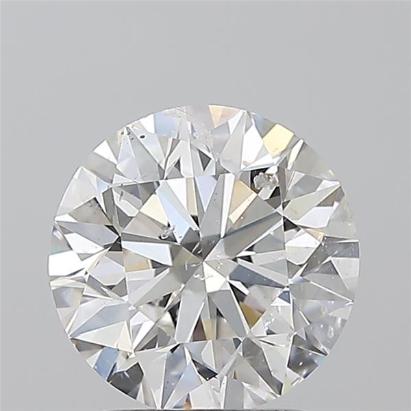 1.7ct Round F SI2 Natural Diamond