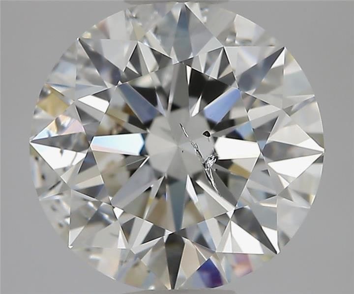 2.03ct Round H SI2 Natural Diamond