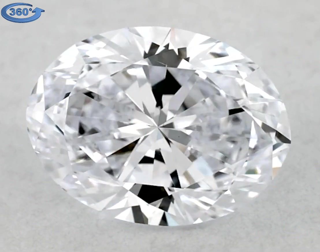 1.6ct Oval H VS1 Natural Diamond