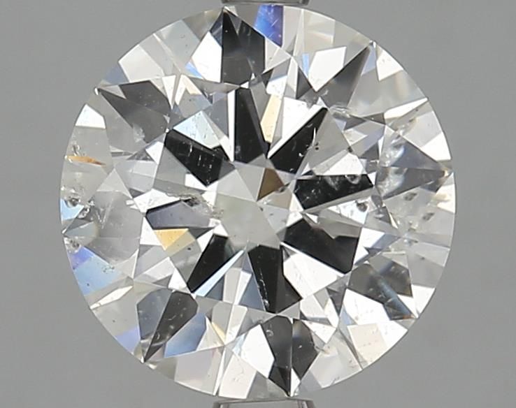 2.8ct Round H SI2 Natural Diamond