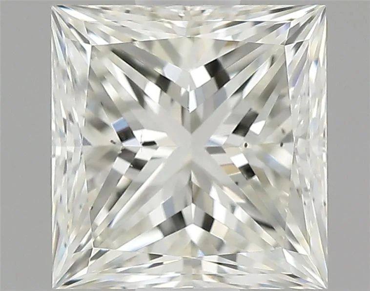0.91ct Princess J VS2 Natural Diamond