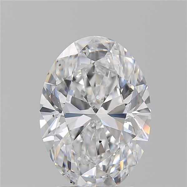3.01ct Oval D SI1 Natural Diamond