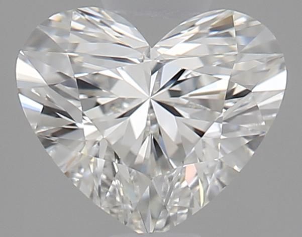 0.54ct Heart F VVS1 Natural Diamond